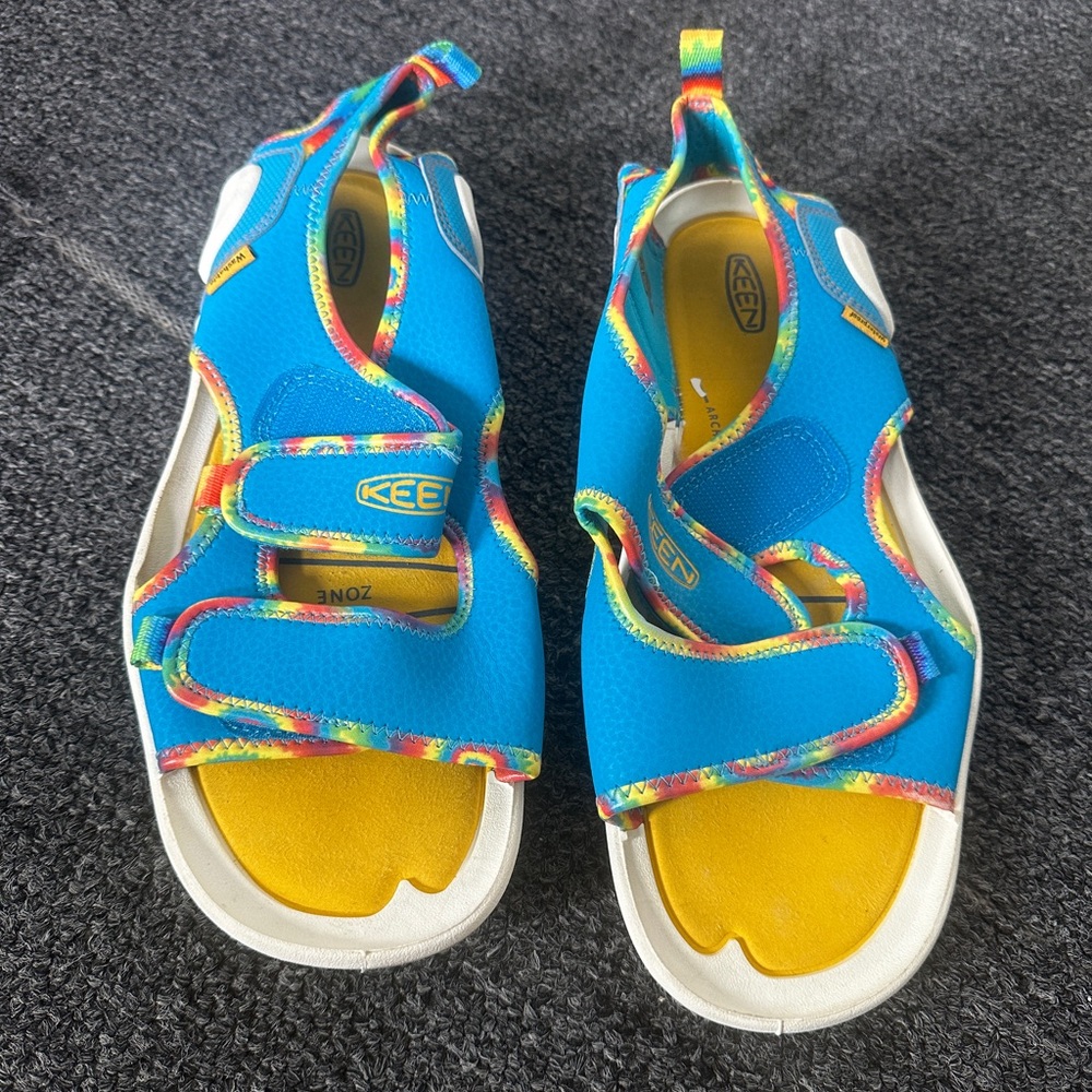 Keen Multicolor Sandals with Blue and Yellow